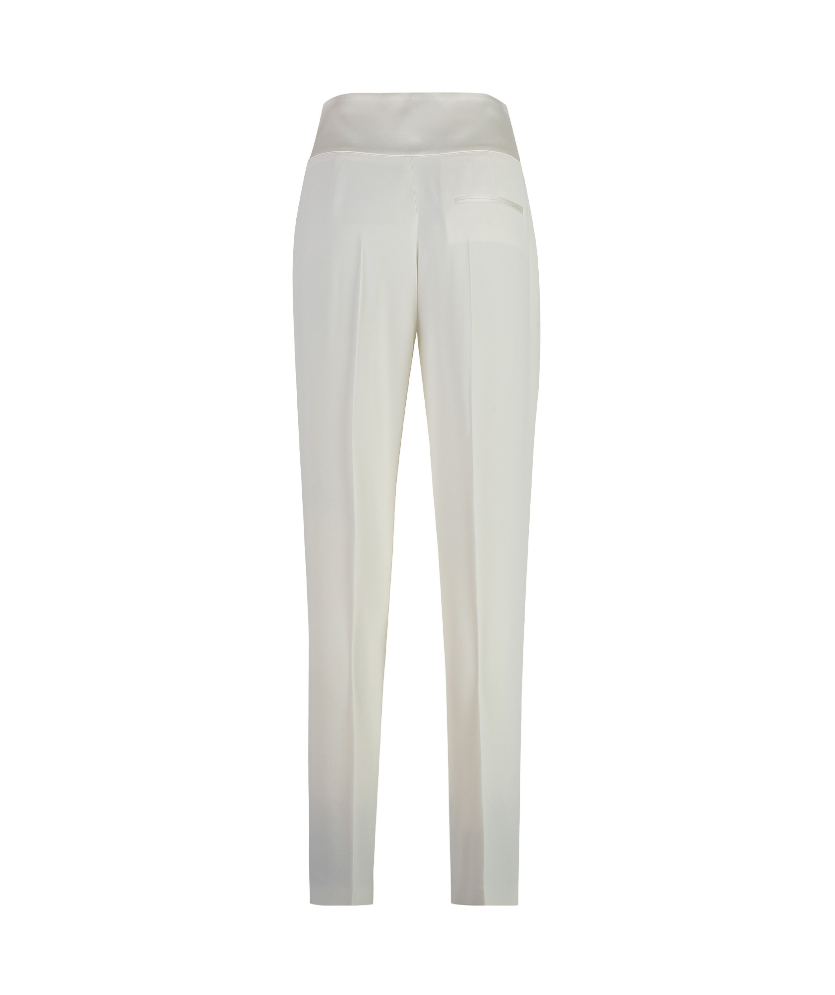 Hugo Boss Boss Straight-leg Trousers In White