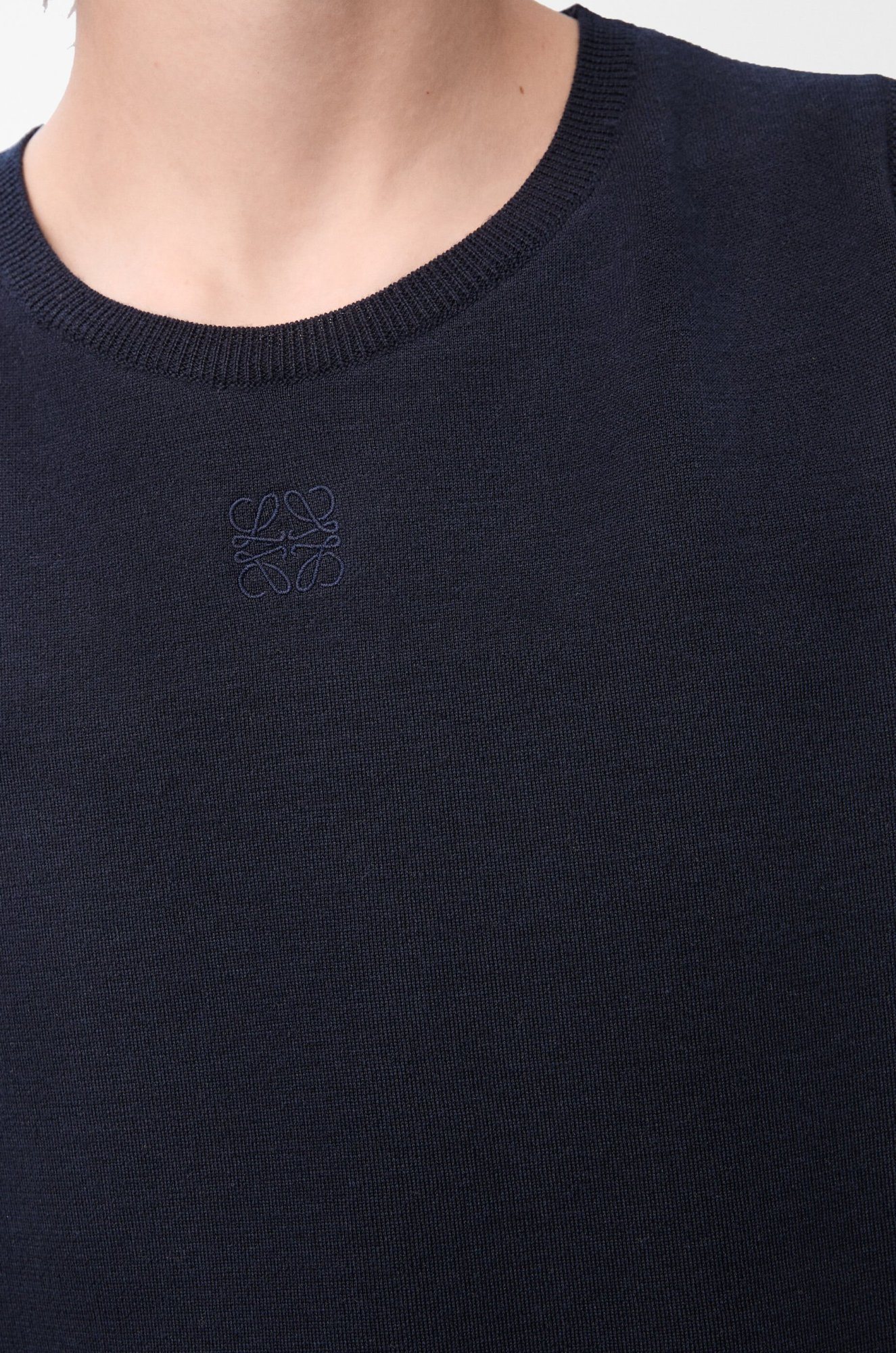 Shop Loewe Sleeveless Sweater In Wool In Black