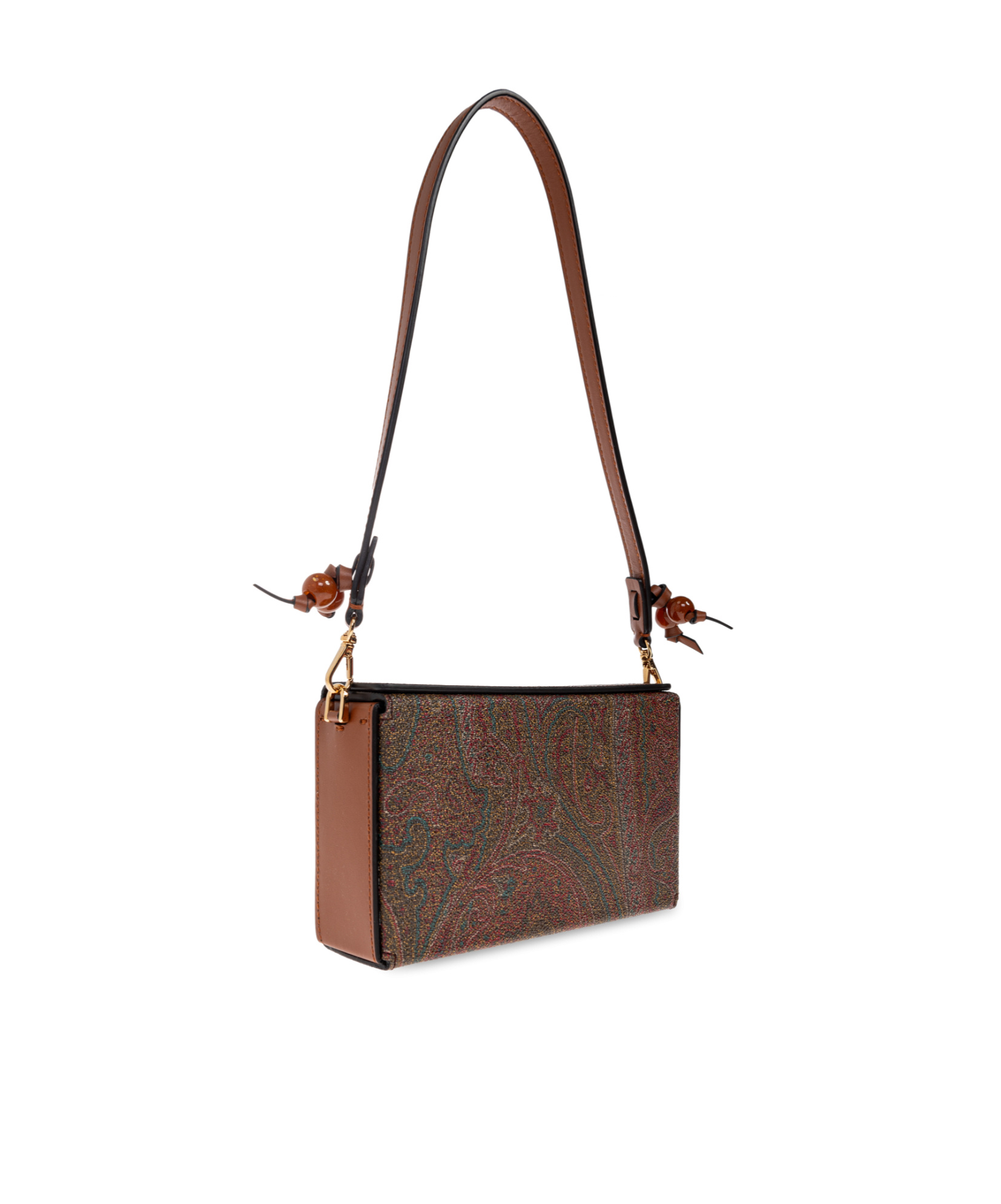 Etro Printed Fabric Arnica Shoulder Bag In Multi