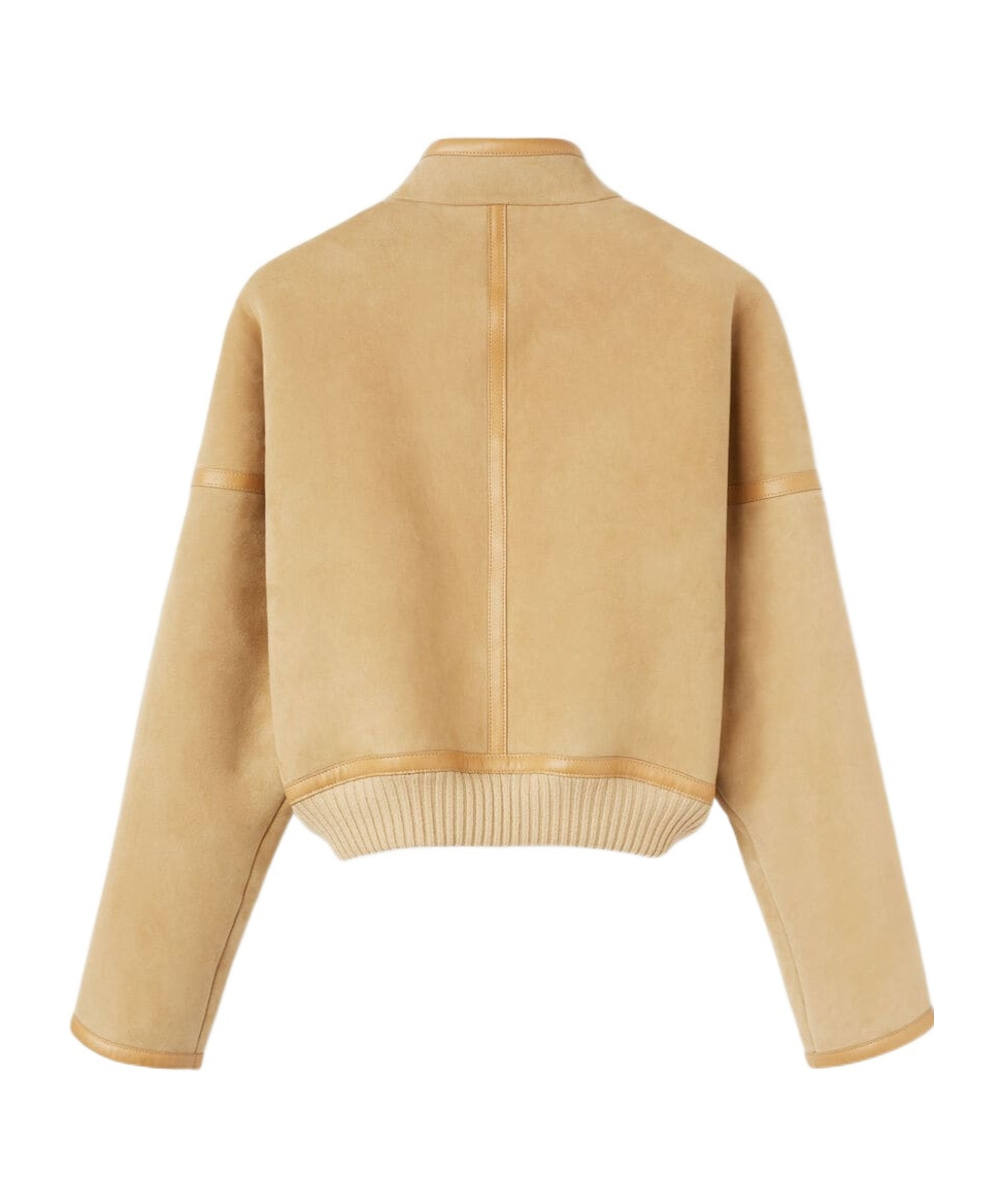 Shop Loro Piana Irwin Bomber Jacket In Nude