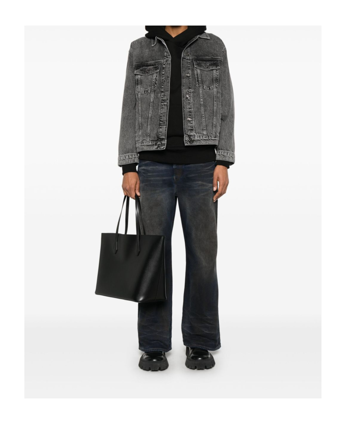 Shop Anine Bing Rory Jacket In Black