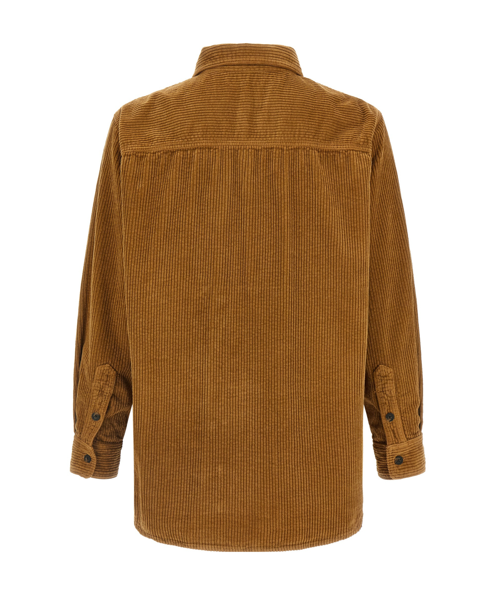Isabel Marant Nario Shirt Nario Corduroy Shirt In Brown