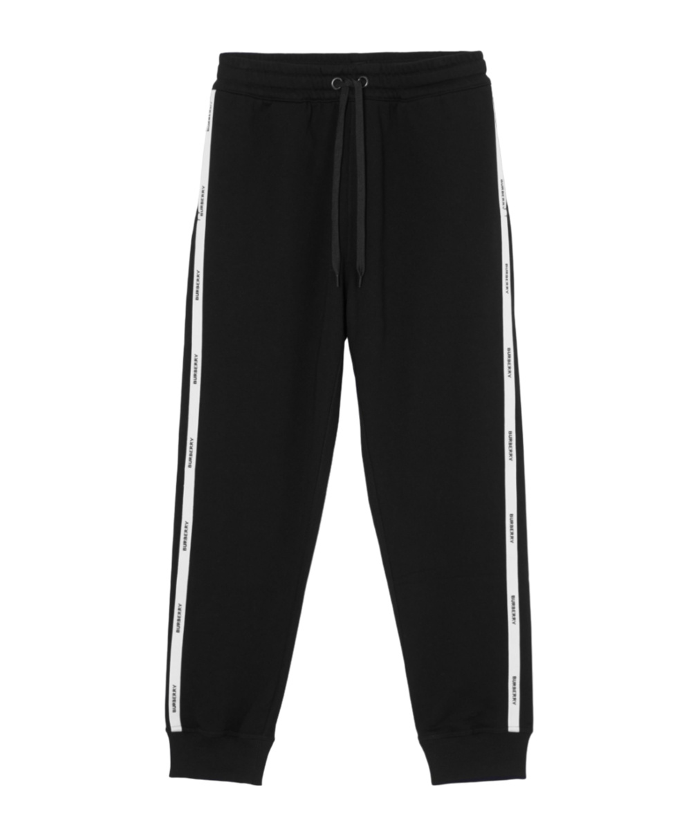 Burberry Logo-tape Track Pants In Black