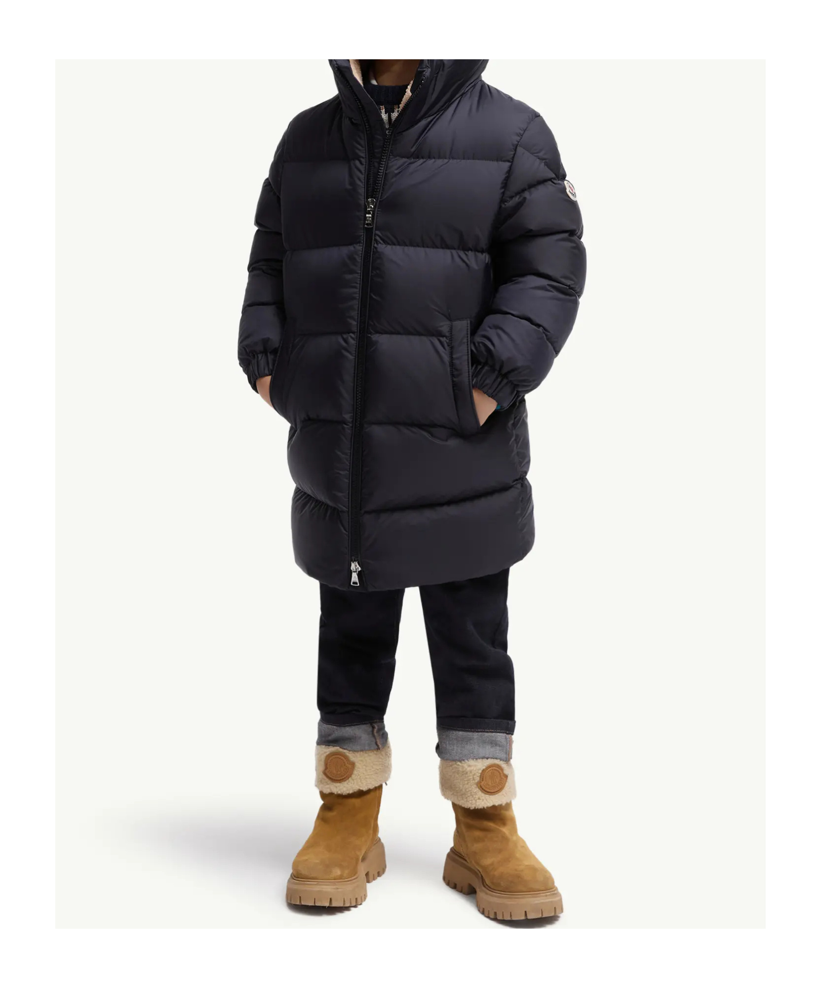 Moncler Lentinelle Down Jacket In Blue