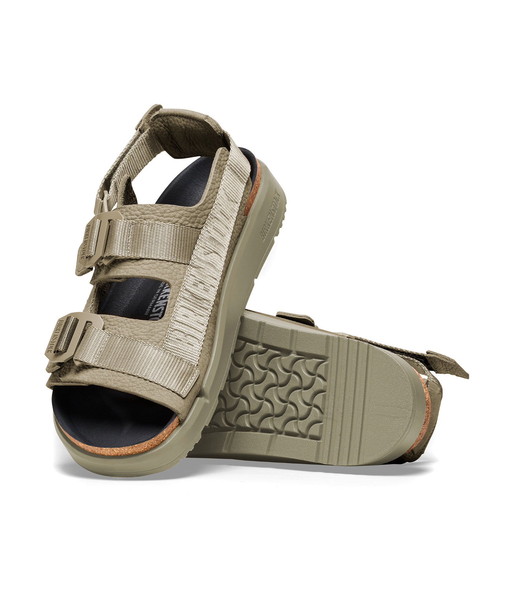 Birkenstock Shinjuku Sandals In Gray