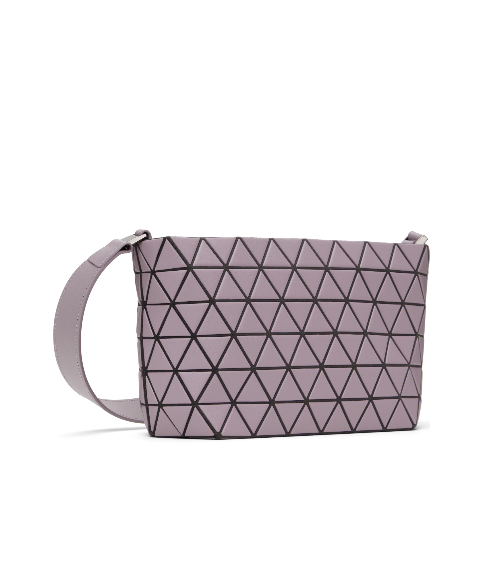 Bao Bao Issey Miyake Crystal Matte Shoulder Bag In Gray
