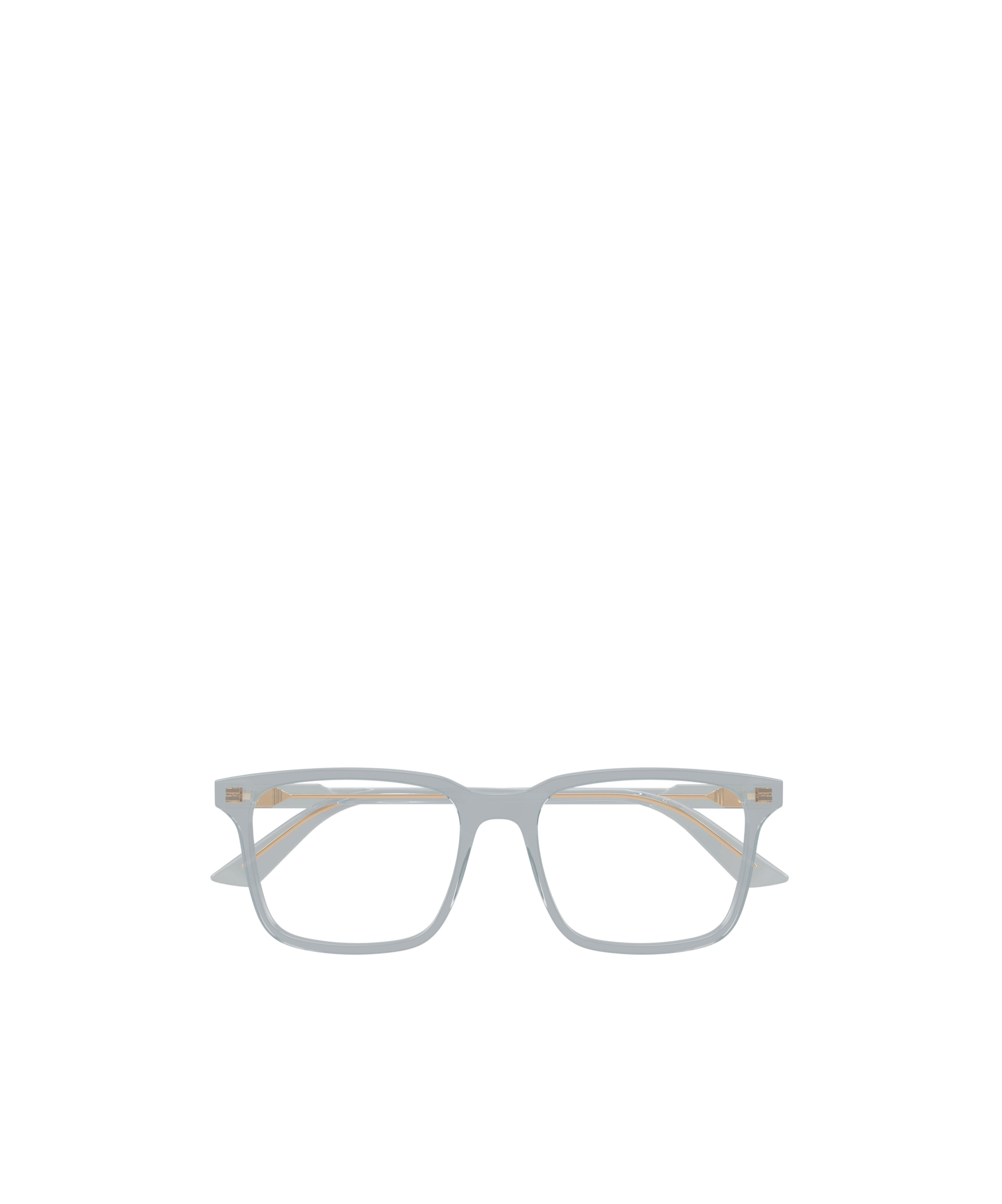 Gucci Geometrically Framed Flat Mirror In Gray