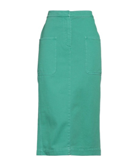 Max Mara Denim Skirts In Blue