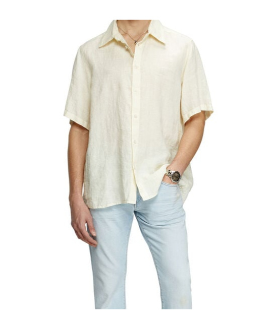 Diesel Short-sleeved Shirt In White