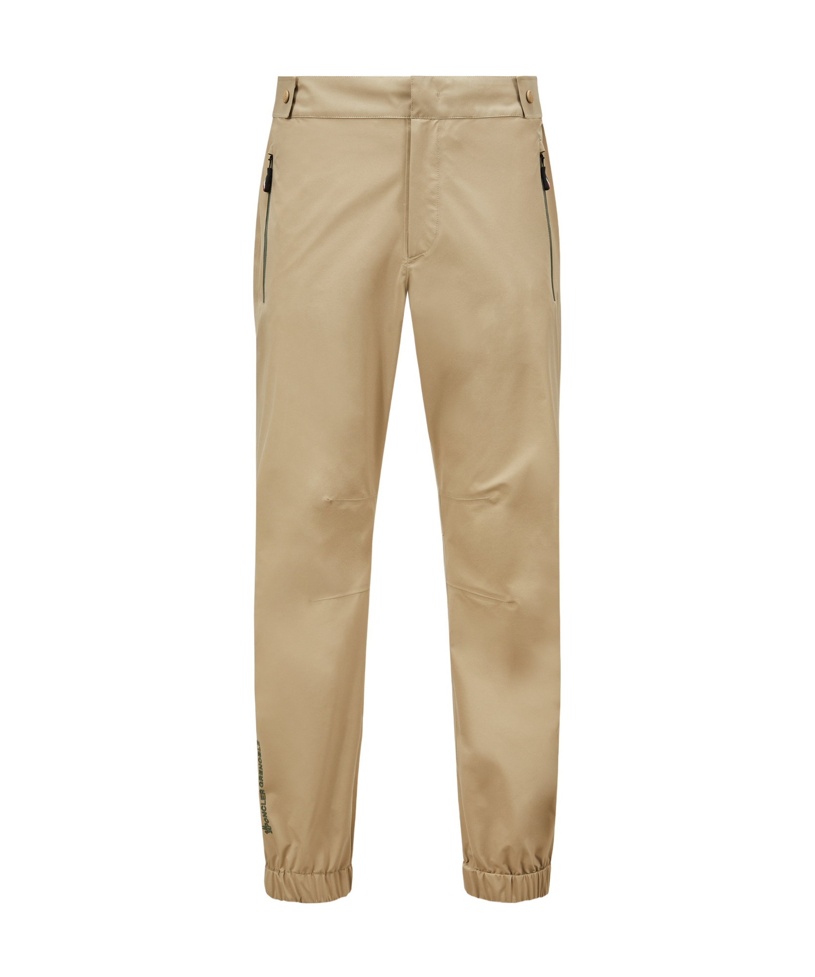 Moncler Straight-leg Trousers In Nude