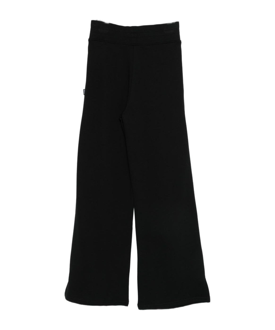 Moschino Wide-leg Trousers With High Waist In Black
