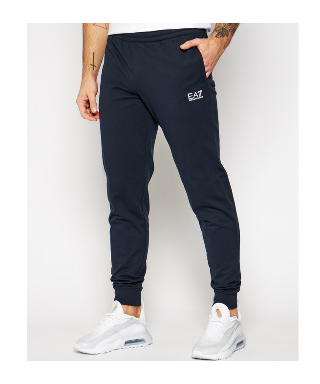 Ea7 Logo-print Track Jacket In Black