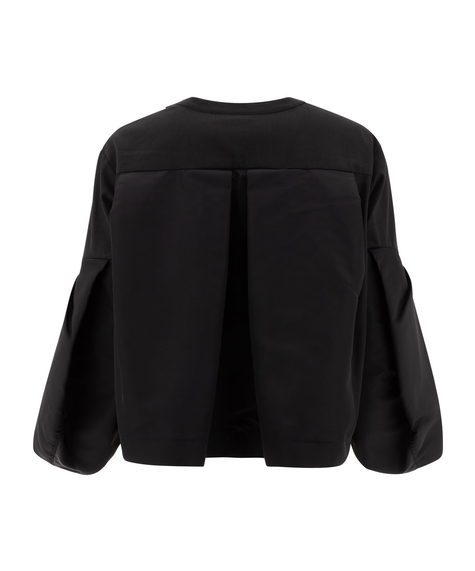 SACAI ROUND-NECK BLOUSE