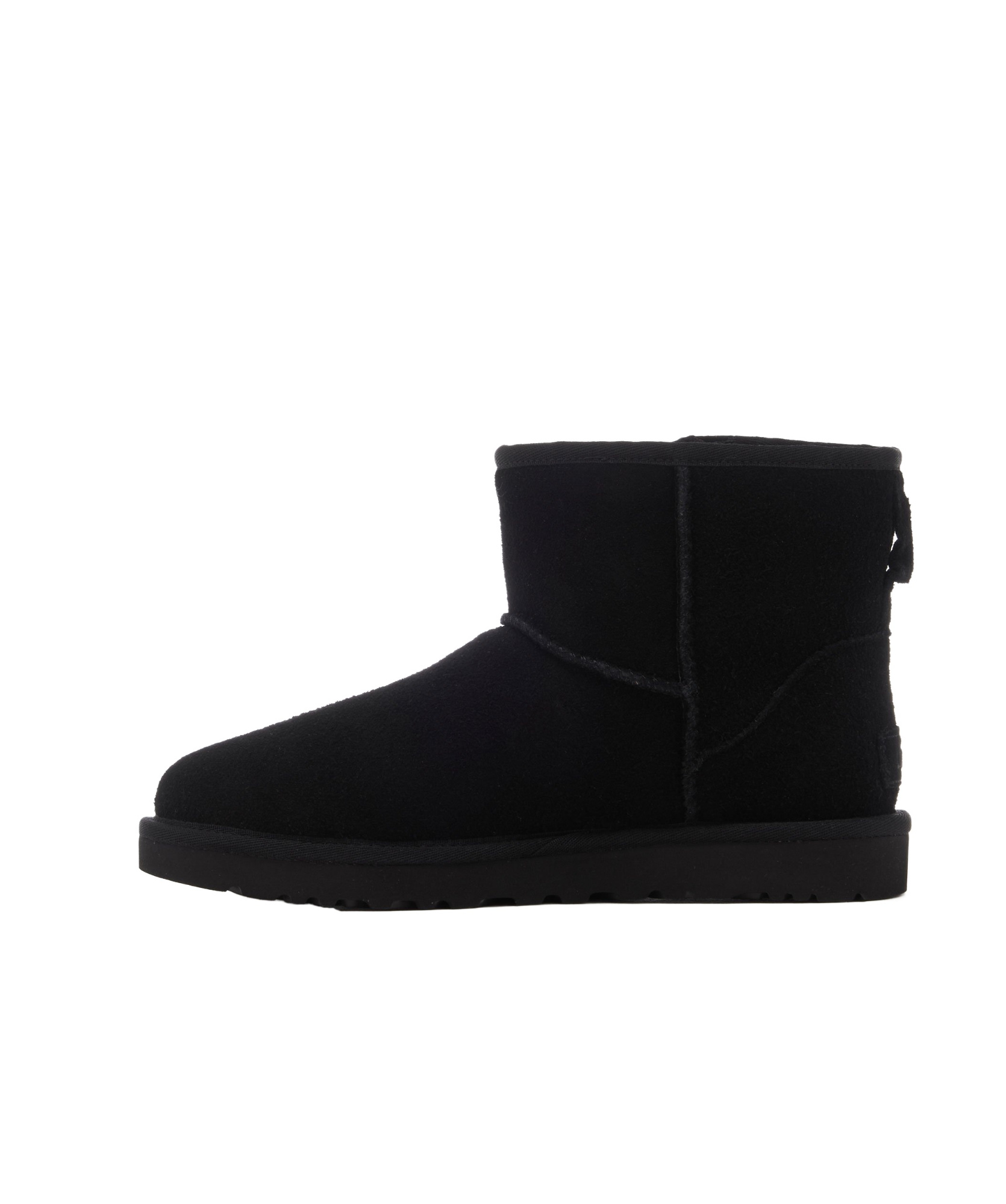 Ugg Short Zippered Ankle Boot In Black