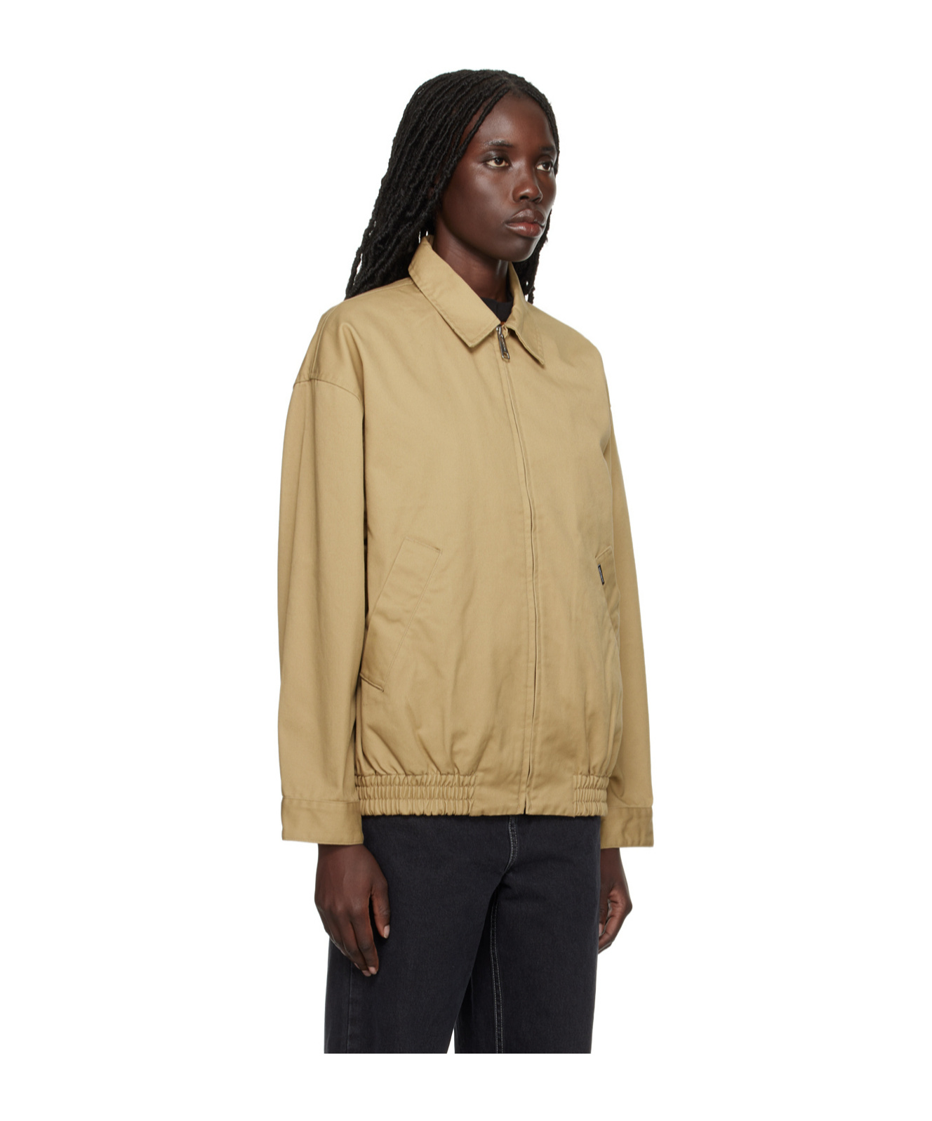 Carhartt Beige Newhaven Jacket In Brown