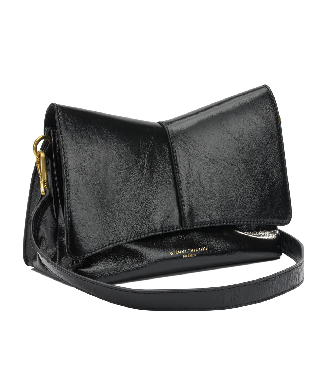 Gianni Chiarini Ralph Clutch Bag In Black
