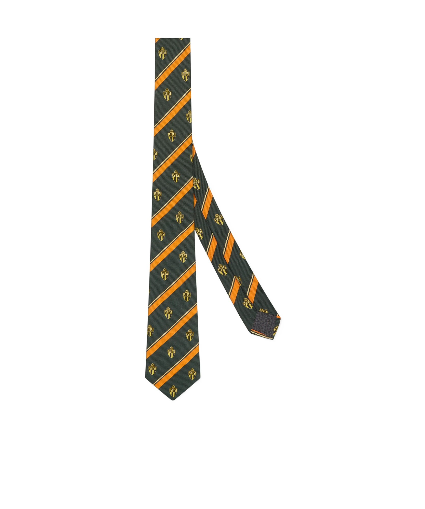 Fendi Pointed Tie In Black