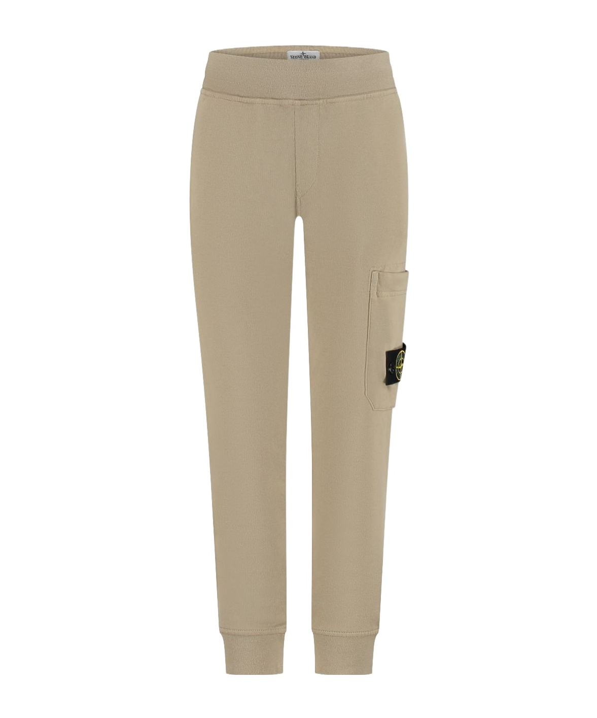 Stone Island Compass-badge Tracksuit Trousers In Nude