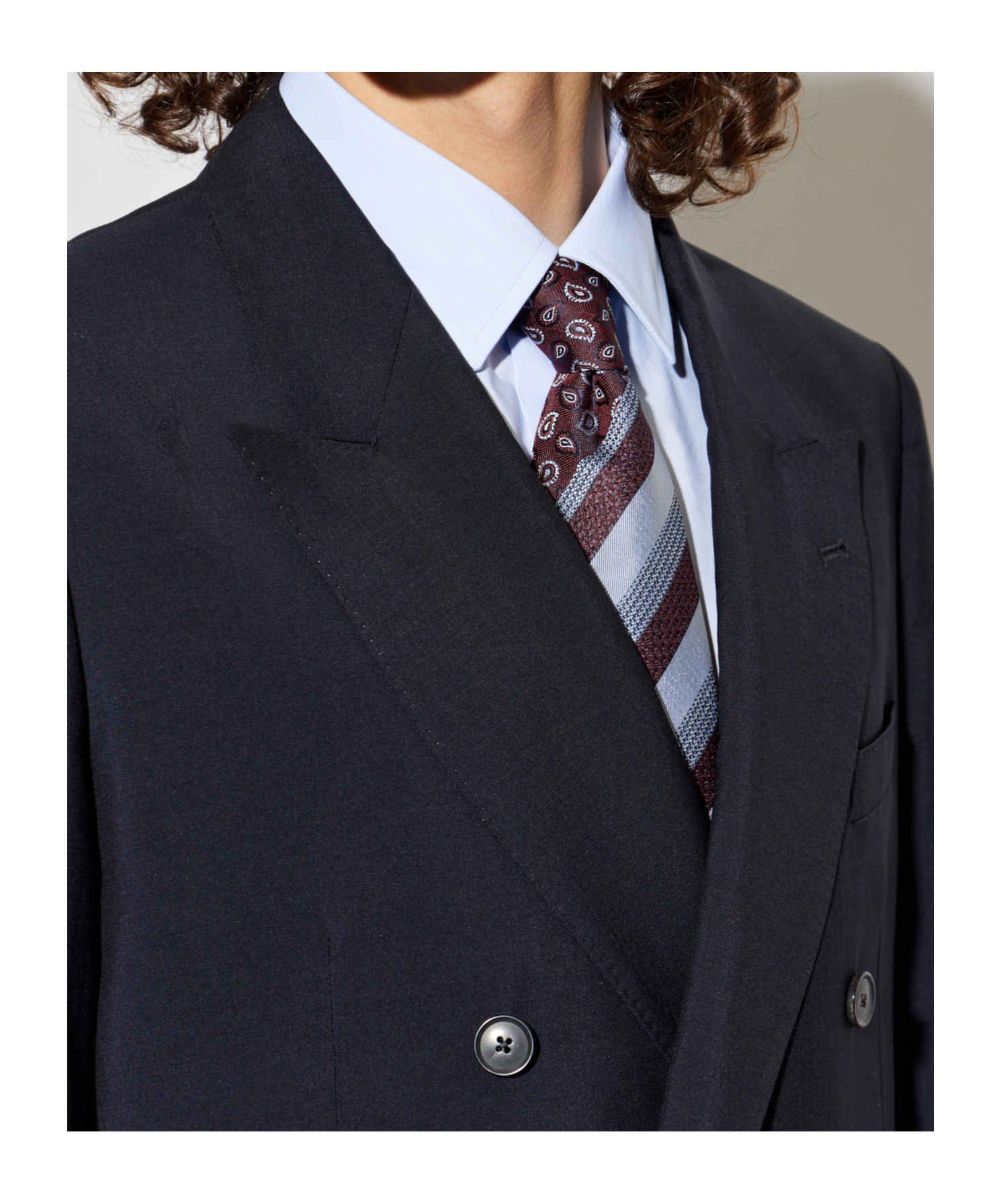 Etro Pointed Tie In Multi