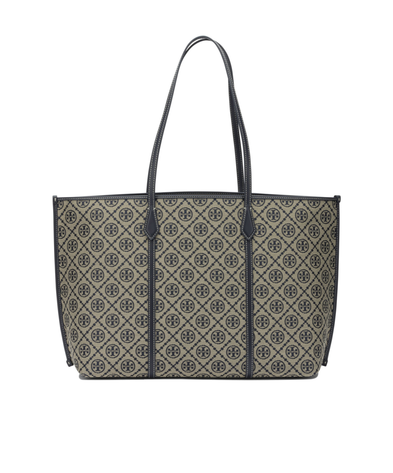 Tory Burch Tote Bags With Front Pocket And Top Handles In Blue