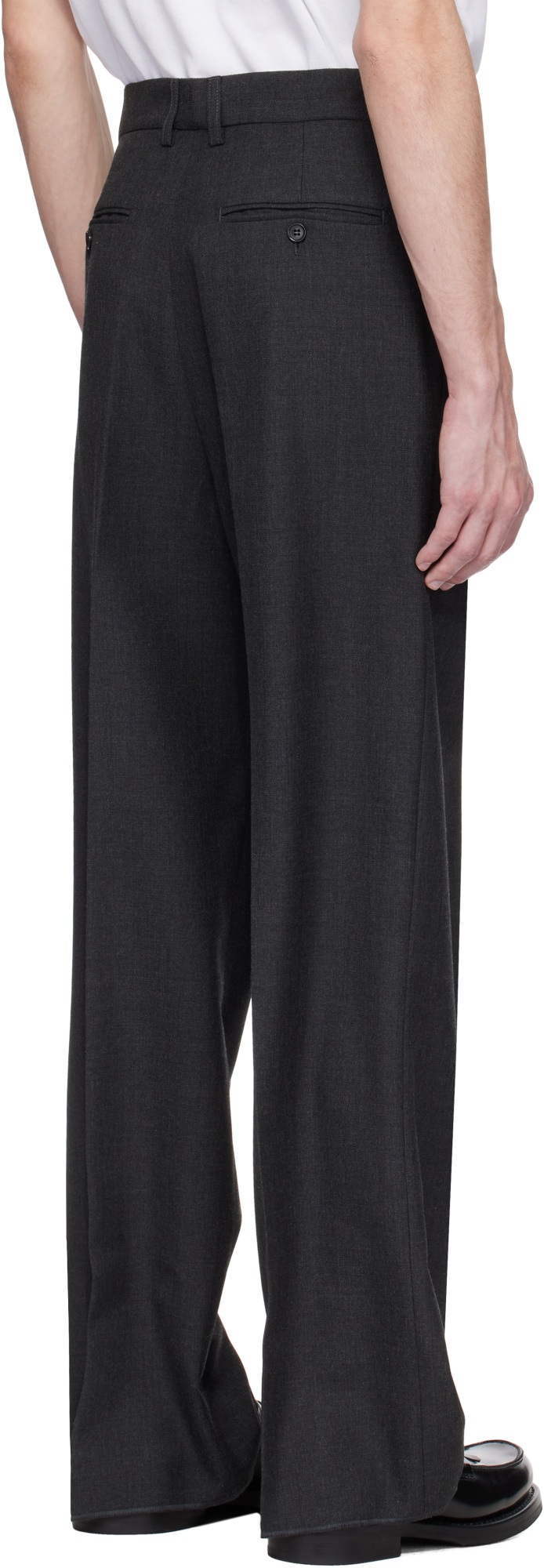 Bally Twill Trousers In Black