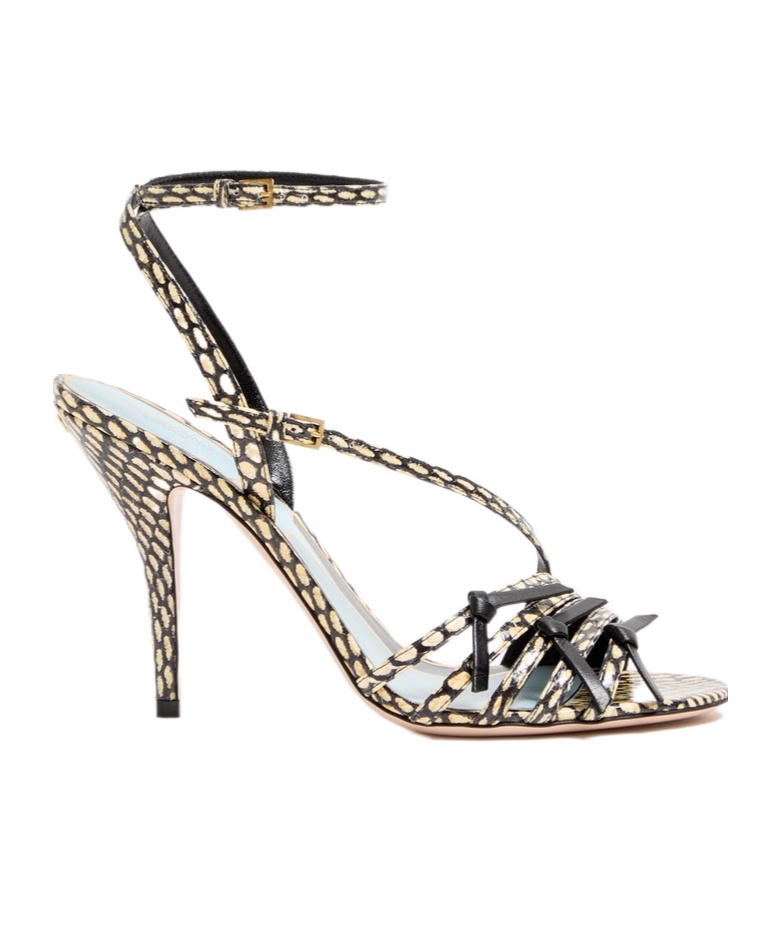 Valentino Stiletto High-heeled Sandals In Multi