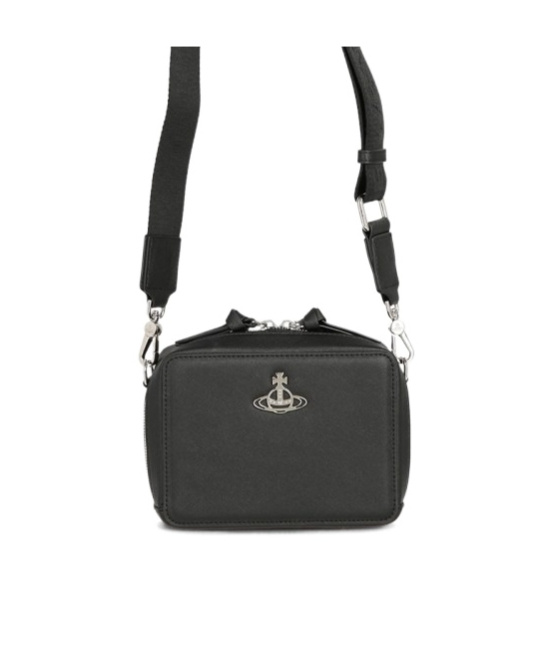 Vivienne Westwood Camera Shoulder Bag In Black