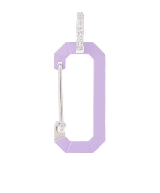 Eéra Chiara Big Single Earring In Purple