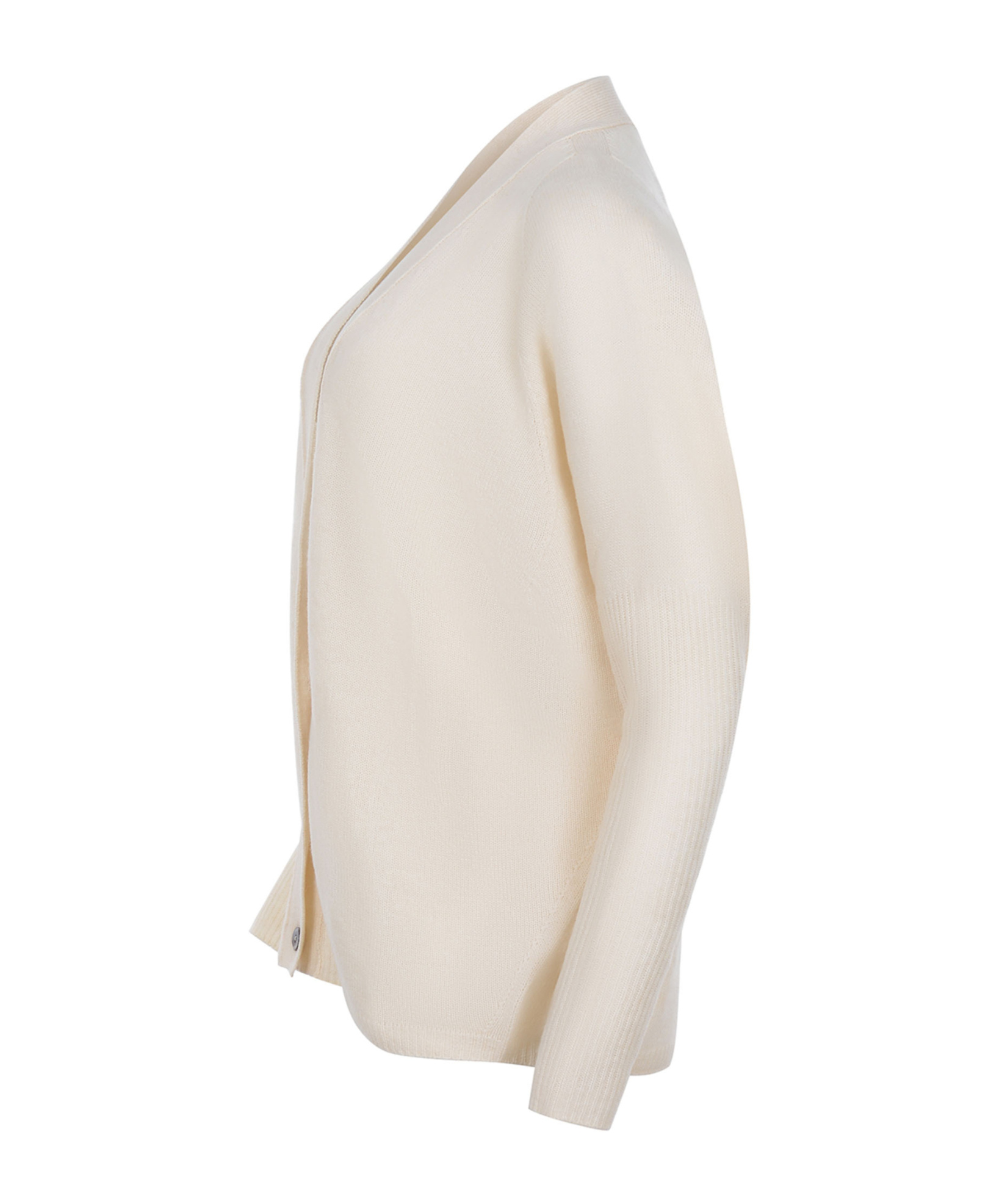 Alysi Knitted Cardigan In White