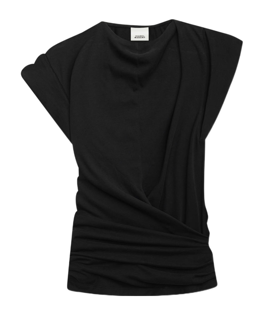 Isabel Marant Étoile Pendant T-shirt In Black