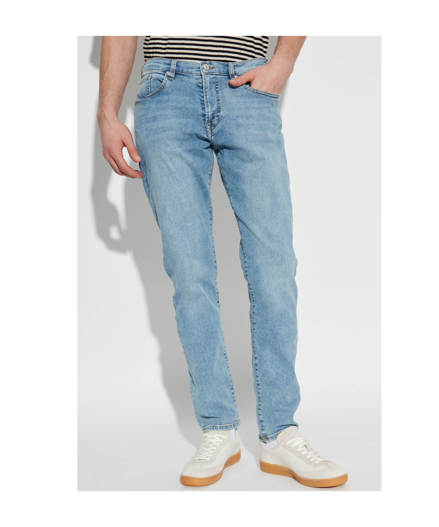 Ps By Paul Smith Ps Paul Smith Mens Tapered Fit Jeans Man Jeans Blue Size 29 Organic Cotton In Blue