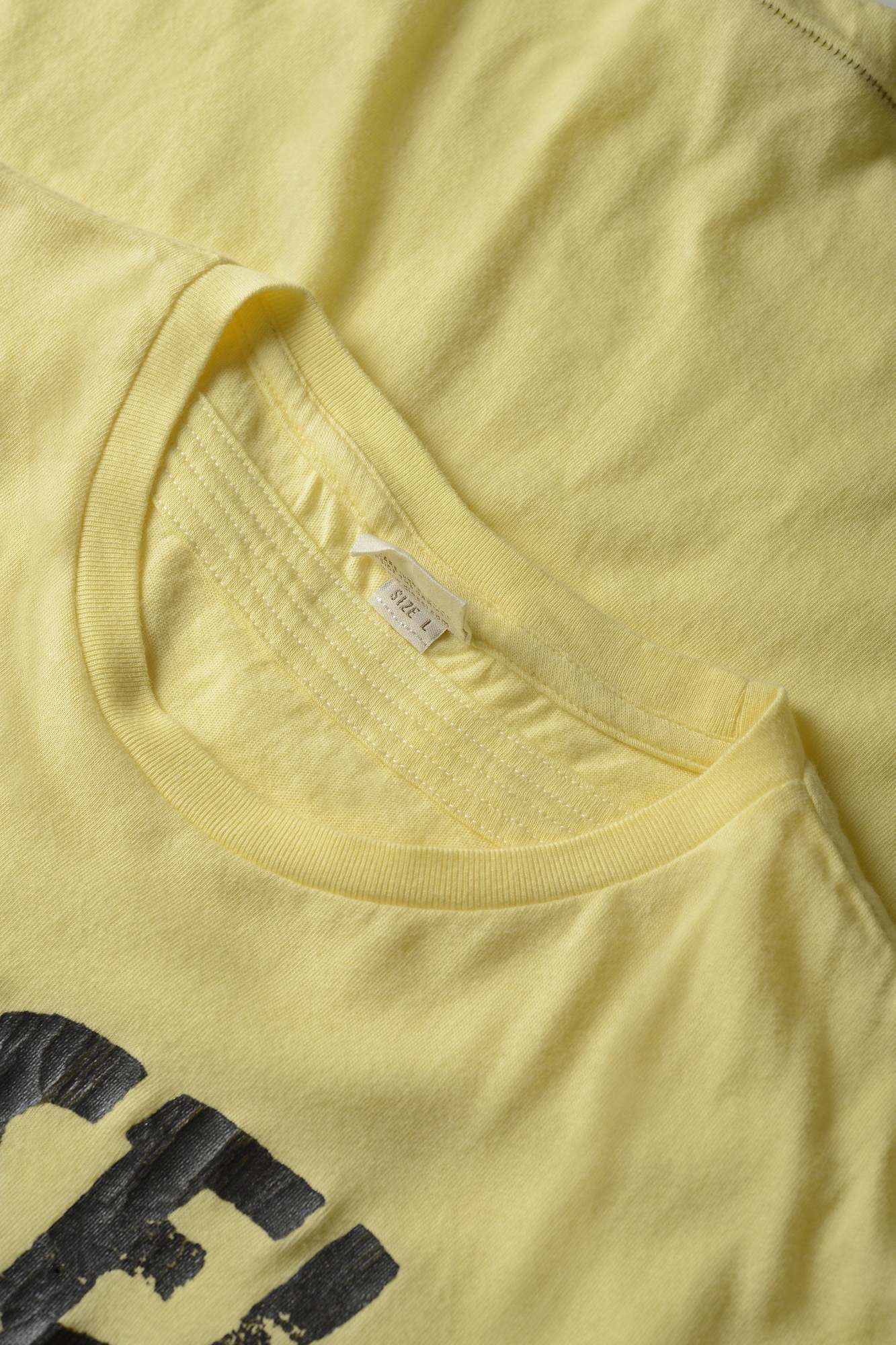 Diesel 978 Trainer T-shirt In Yellow