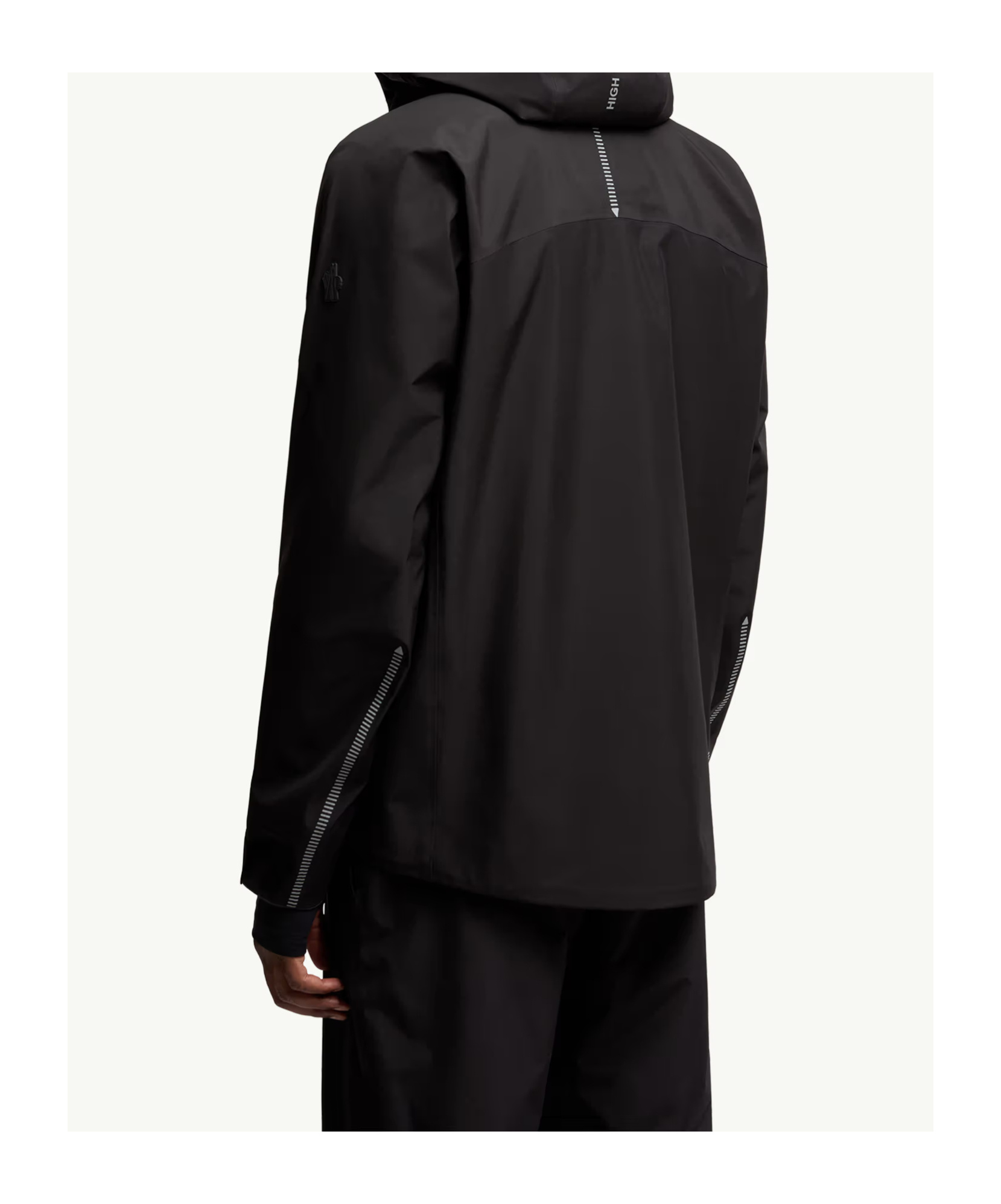Moncler Hinterburgs Hooded Gore-tex Ski Jacket In Black