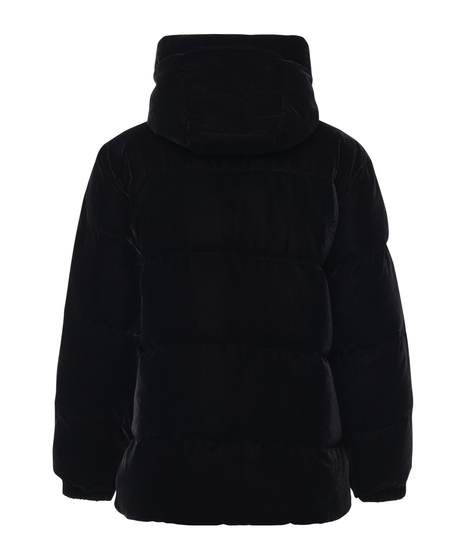 Mc2 Saint Barth Hooded Cotton Suit In Black