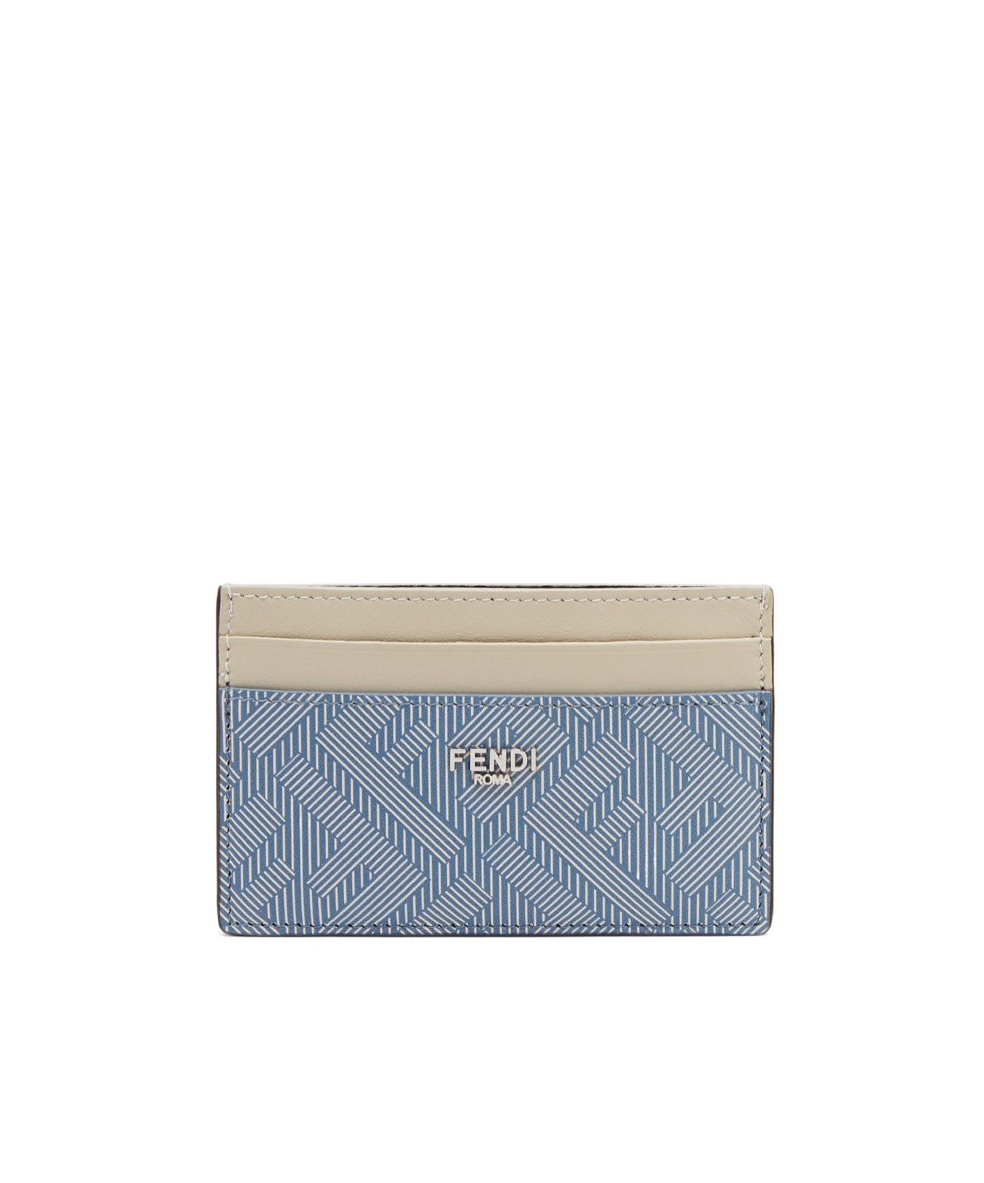 Fendi Shadow Cardholder In Blue