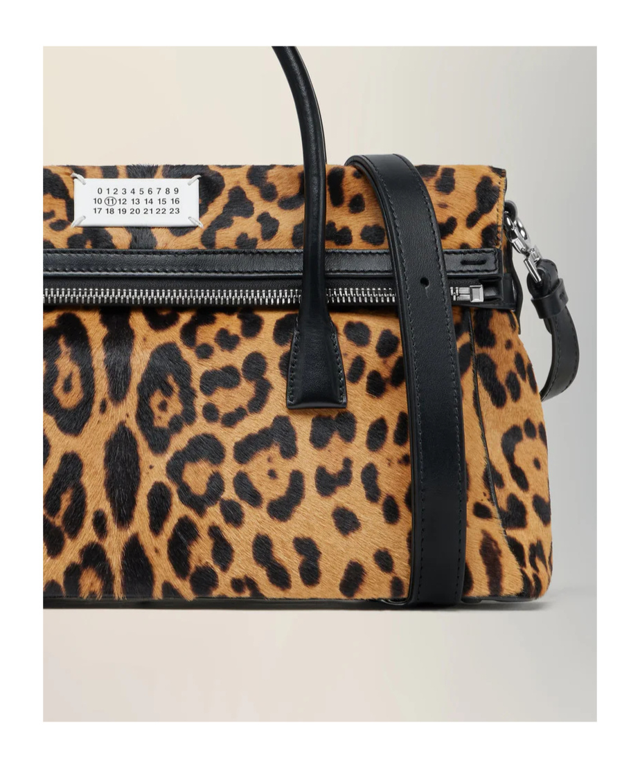 Maison Margiela Loved To Death Tote Bag In Brown
