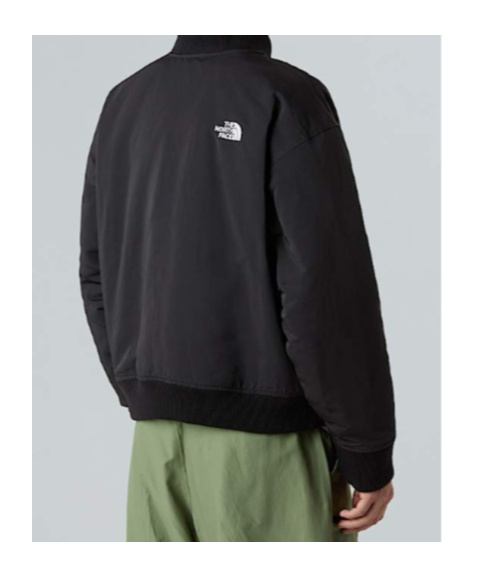 The North Face Tnf Bomber Jacket In Black
