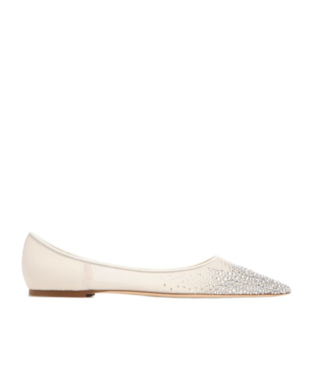 Jimmy Choo Mesh Flats