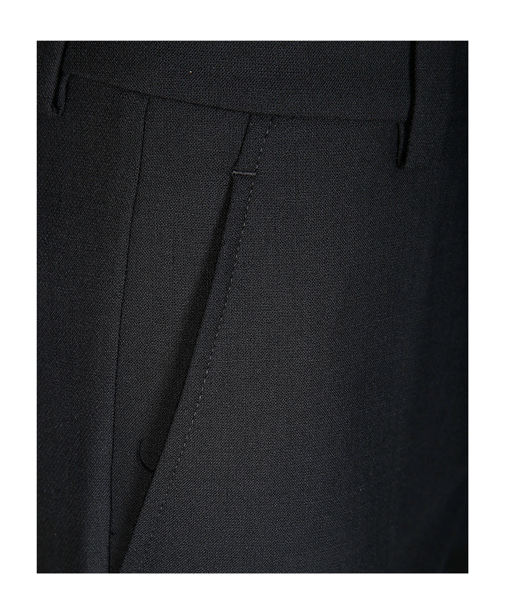 Incotex Belt-loop Casual Pants In Black