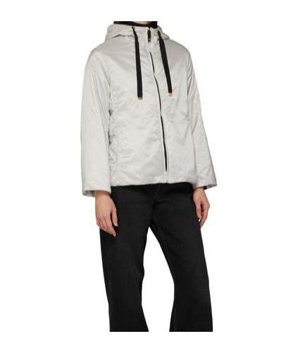 Shop Max Mara Long-sleeved Cotton Clothes In Grey