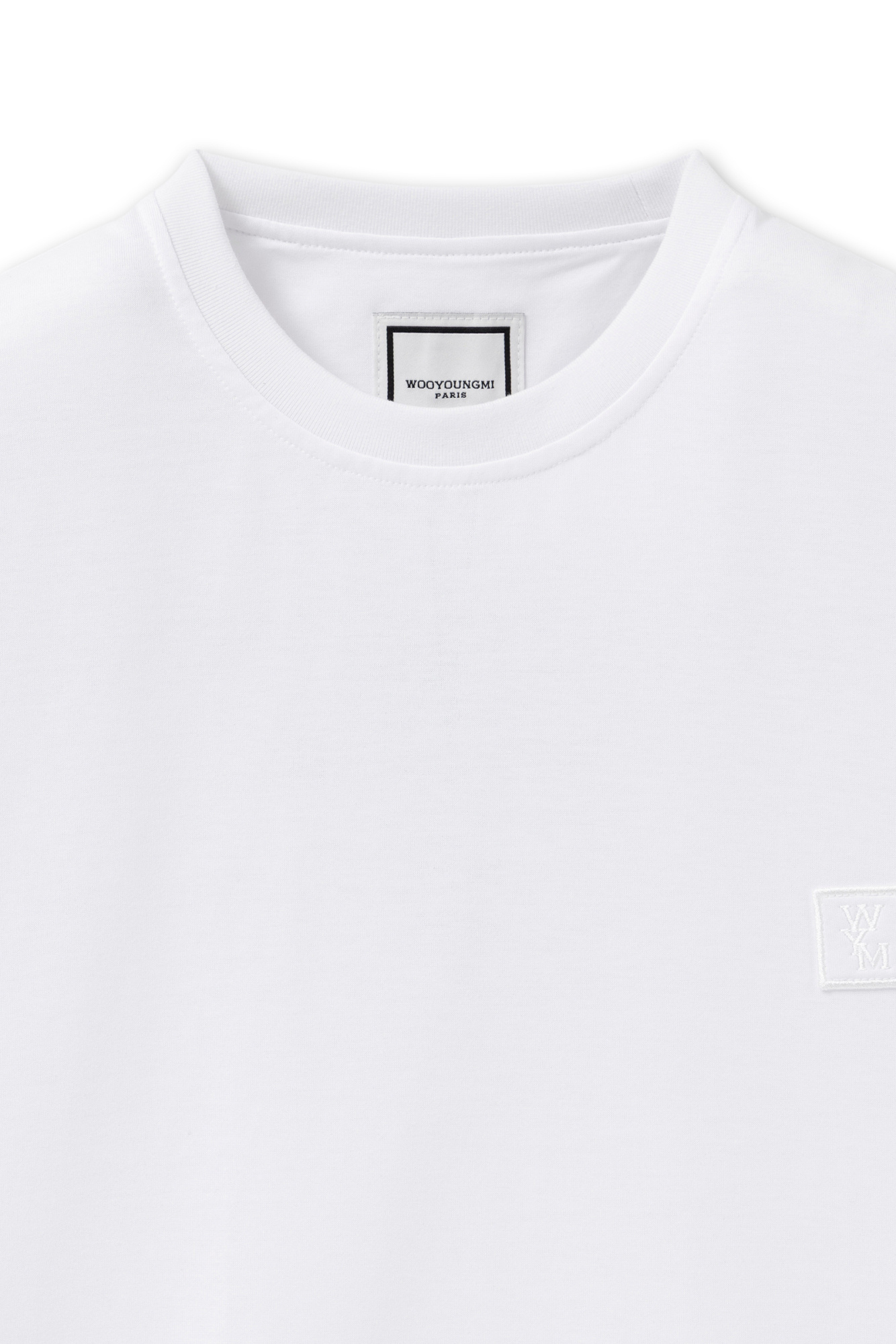 Wooyoungmi Graphic Short-sleeved T-shirt In White
