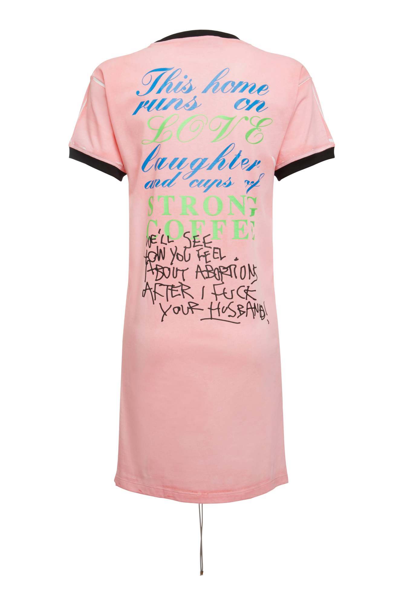 Cormio Josefine Lace-up Dress In Pink