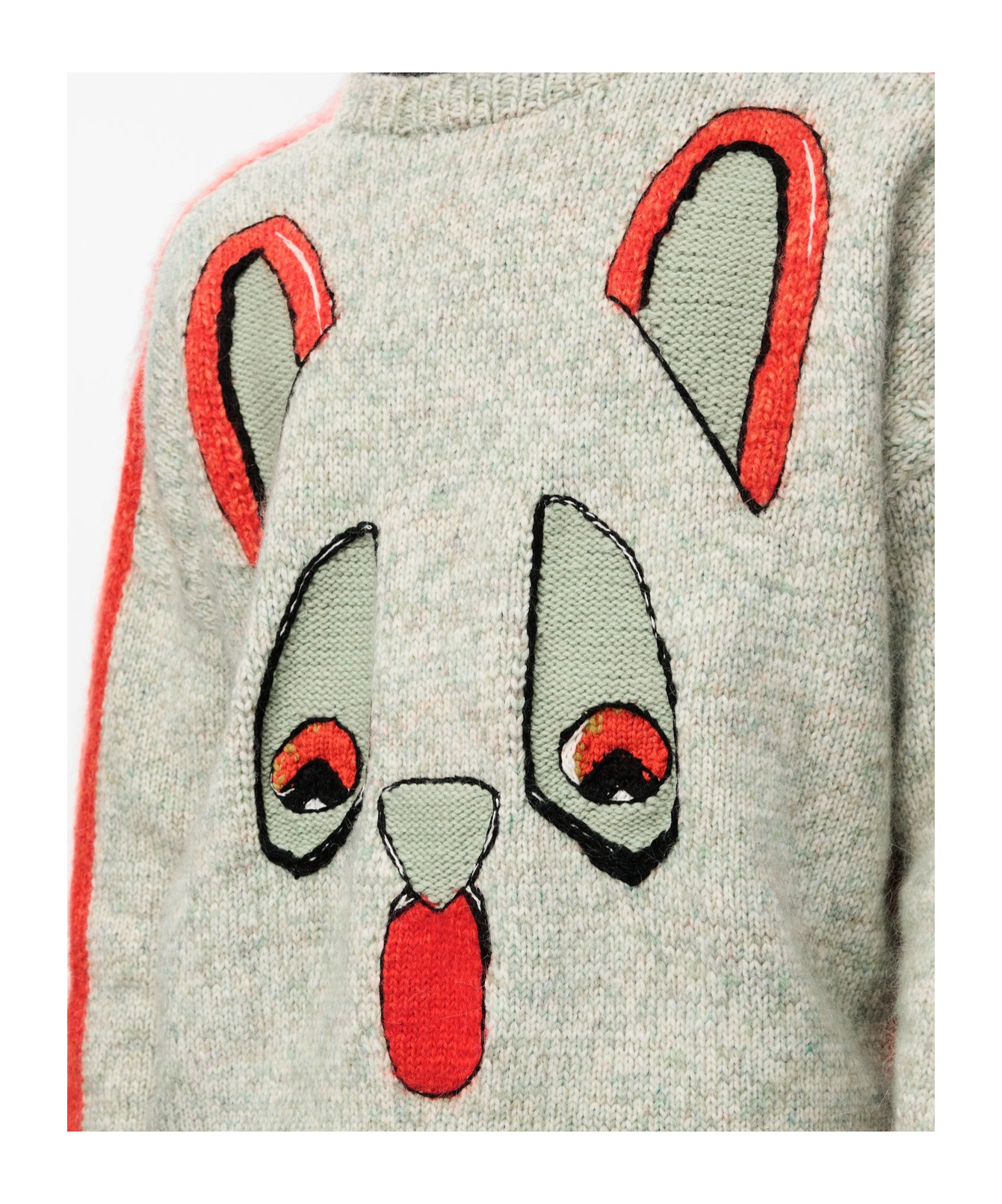 Loewe Sweater In Wool In Gray