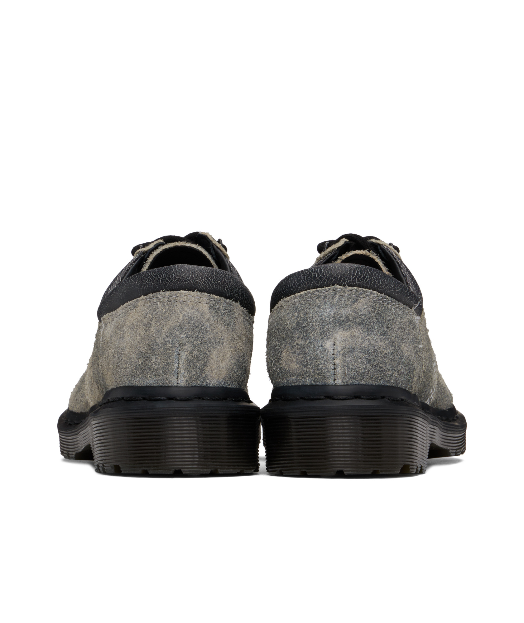 Shop Dr. Martens' Laced Derby Shoes In Black