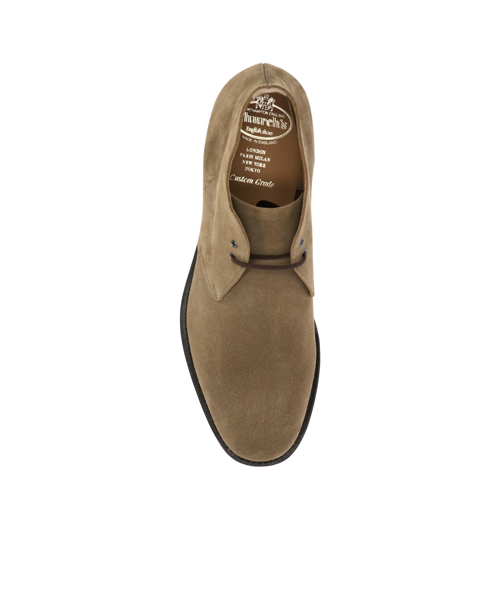 Church's Oxford Almond Toe Lace-up Shoes In Brown