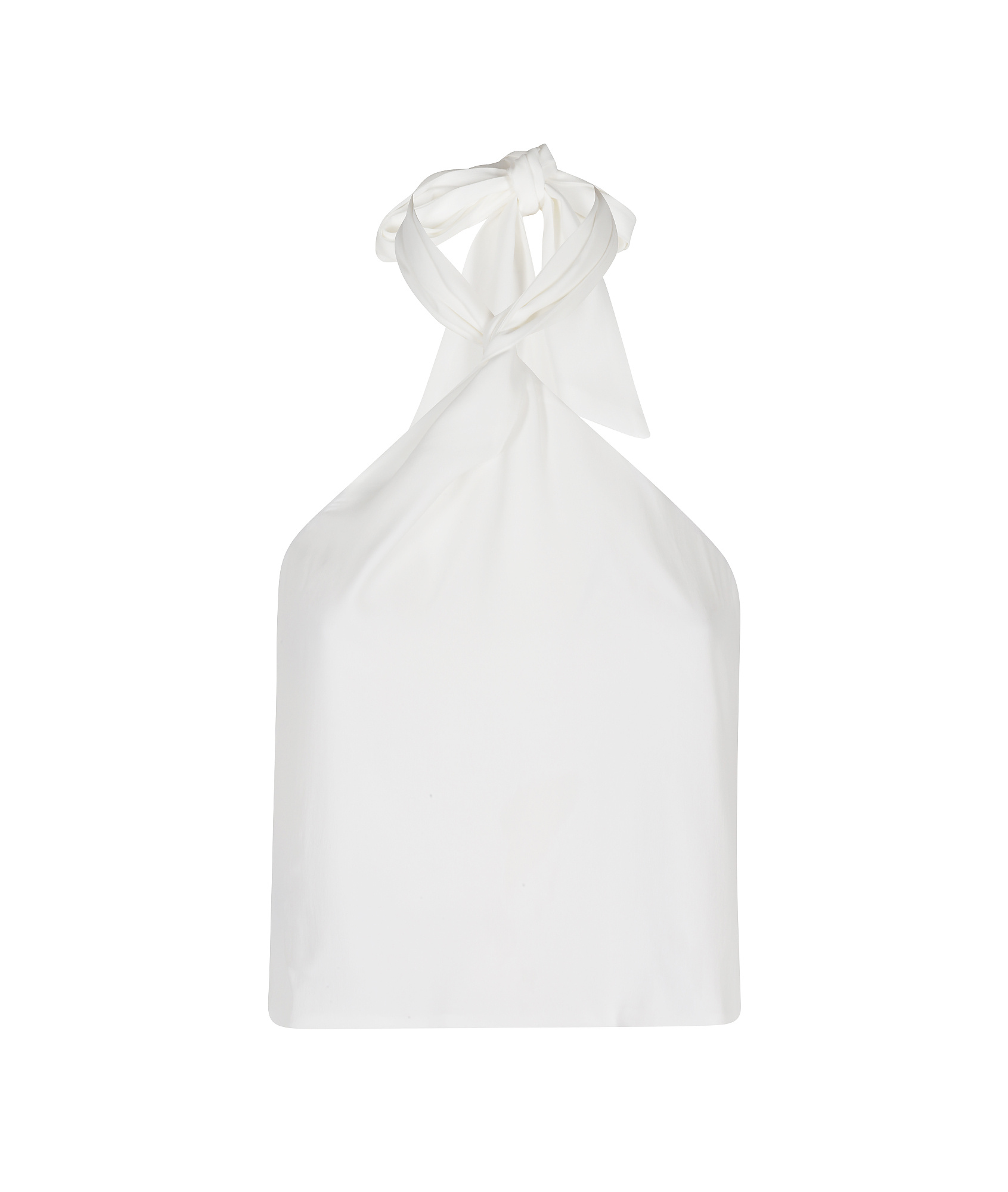 Federica Tosi Top Con Torcion Crepe De Chine