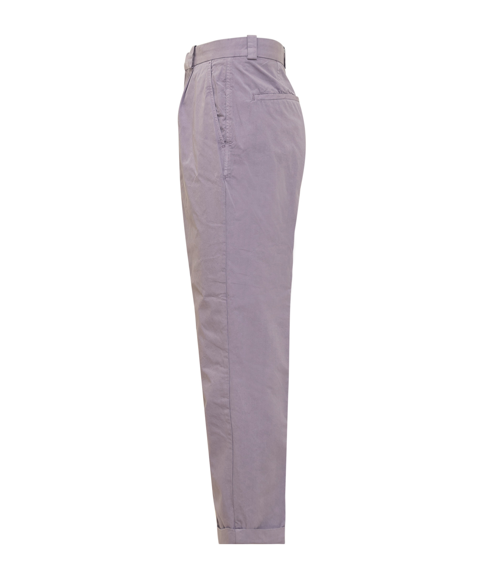Amish Pleated Trousers In Gray