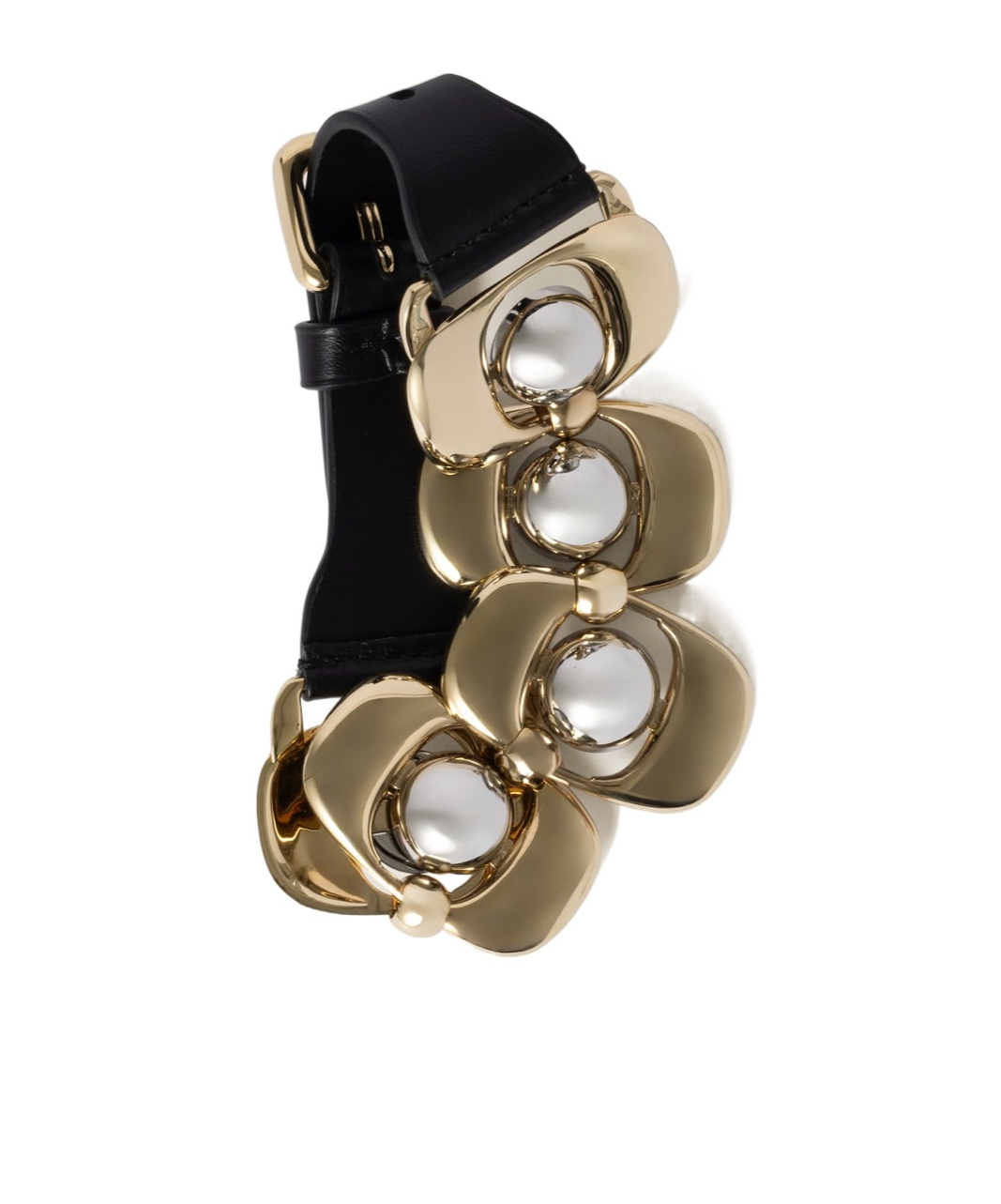 Miu Miu Buckle Bracelet In Multicolor