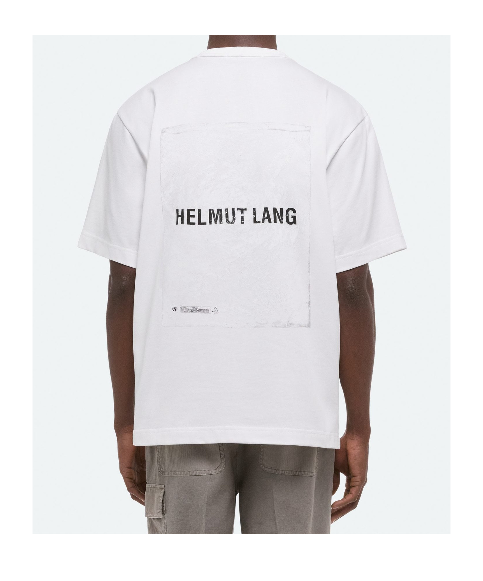 Helmut Lang Short-sleeved T-shirt In White
