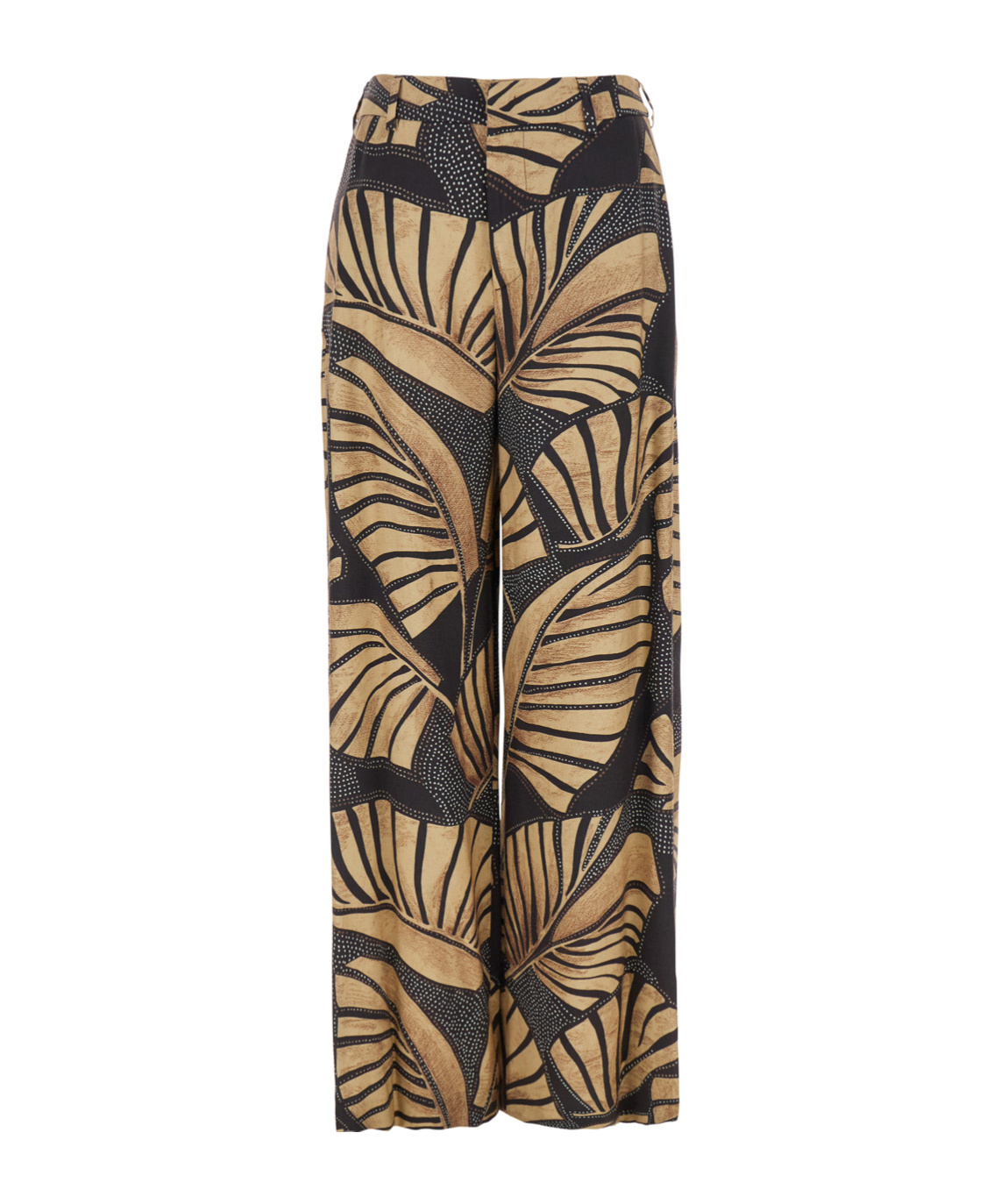 Pt Torino Pants With All-over Printed In Black